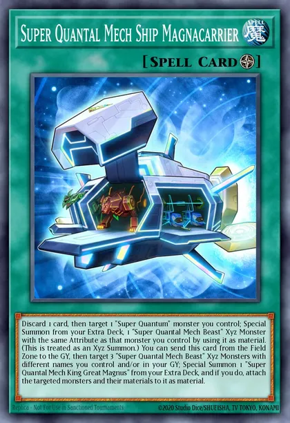 Super Quantal Mech Ship Magnacarrier
