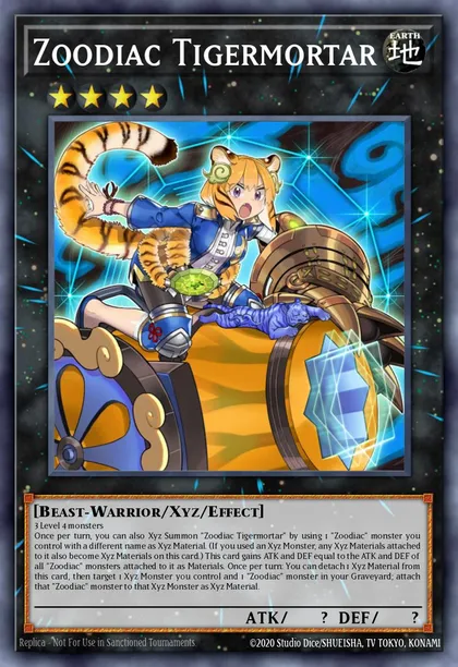 Zoodiac Tigermortar