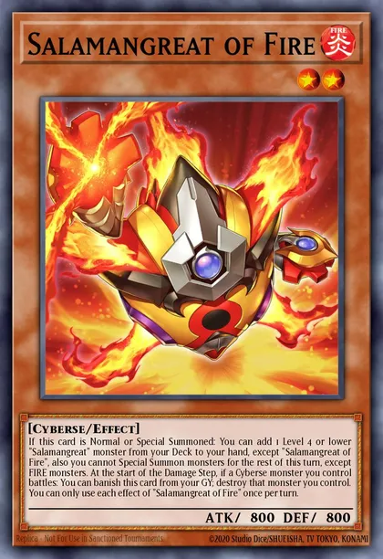 Salamangreat of Fire