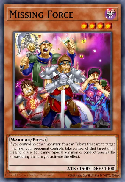 Missing Force