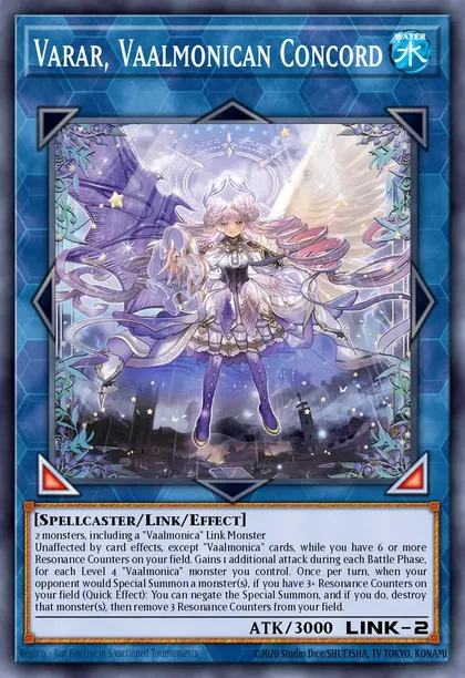 Varar, Vaalmonican Concord