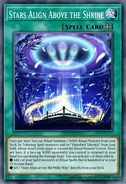 Stars Align Above the Shrine