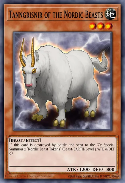 Tanngrisnir of the Nordic Beasts