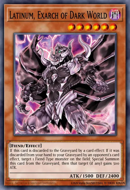 Latinum, Exarch of Dark World