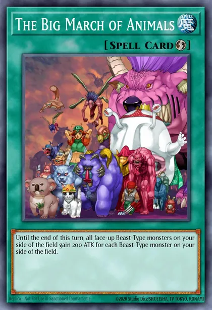 The Big March of Animals