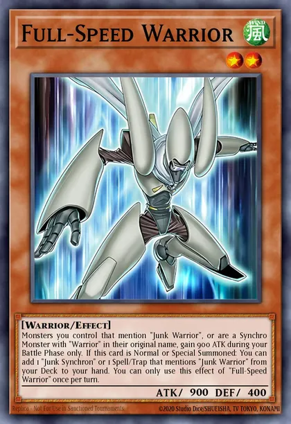 Full-Speed Warrior