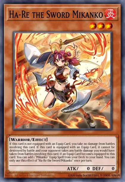 Ha-Re the Sword Mikanko