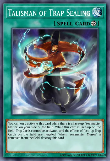 Talisman of Trap Sealing
