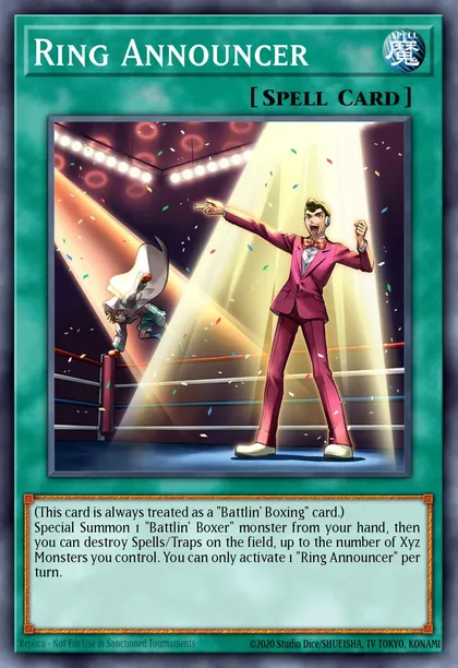Ring Announcer