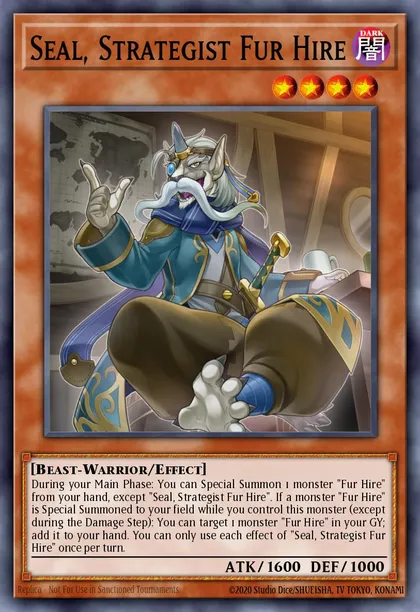 Seal, Strategist Fur Hire
