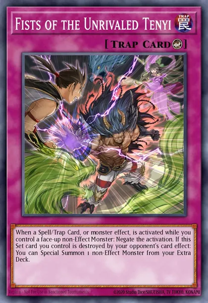Fists of the Unrivaled Tenyi