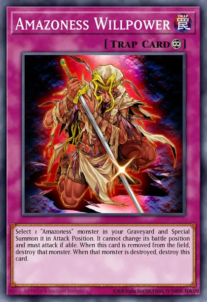 Amazoness Willpower