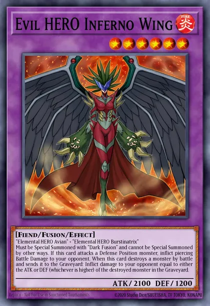 Evil HERO Inferno Wing