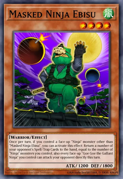Masked Ninja Ebisu