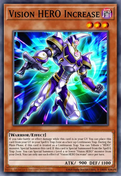 Vision HERO Increase