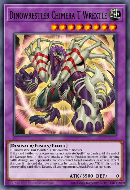 Dinowrestler Chimera T Wrextle