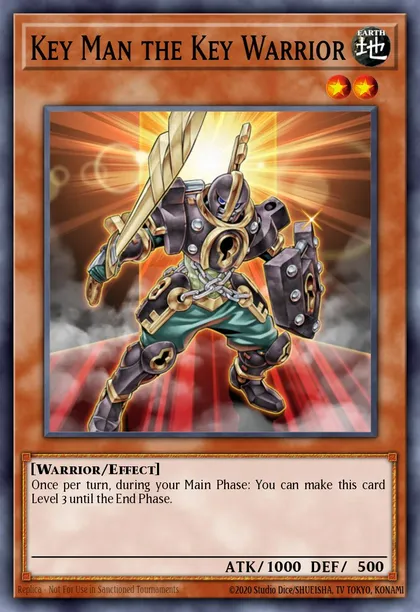 Key Man the Key Warrior