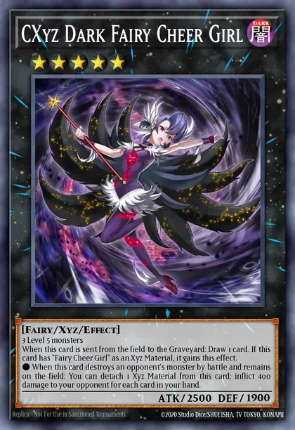 CXyz Dark Fairy Cheer Girl