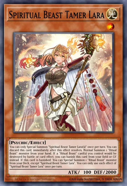 Spiritual Beast Tamer Lara