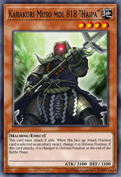 Karakuri Muso mdl 818 "Haipa"