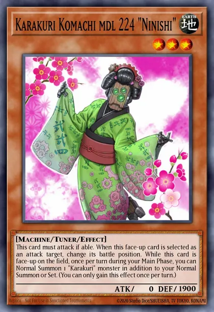 Karakuri Komachi mdl 224 "Ninishi"
