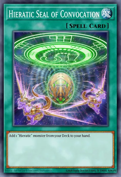 Hieratic Seal of Convocation