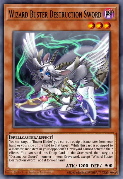 Wizard Buster Destruction Sword