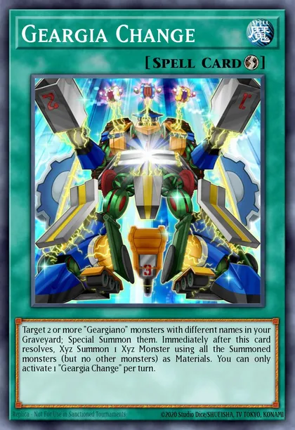 Geargia Change