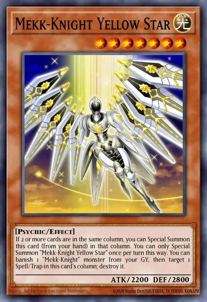 Mekk-Knight Yellow Star