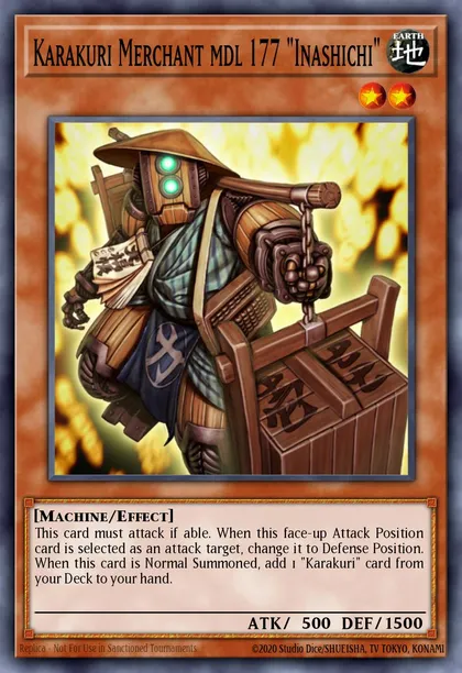 Karakuri Merchant mdl 177 "Inashichi"