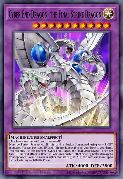 Cyber End Dragon, the Final Strike Dragon