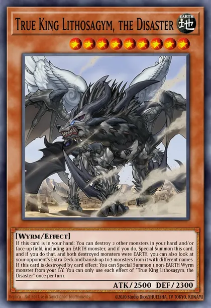 True King Lithosagym, the Disaster