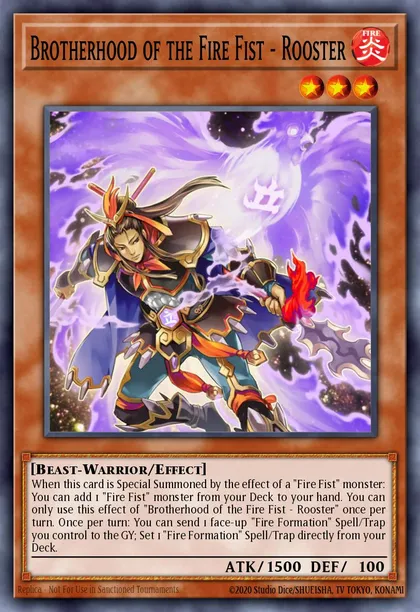 Brotherhood of the Fire Fist - Rooster