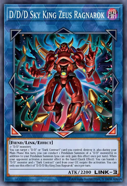 D/D/D Sky King Zeus Ragnarok