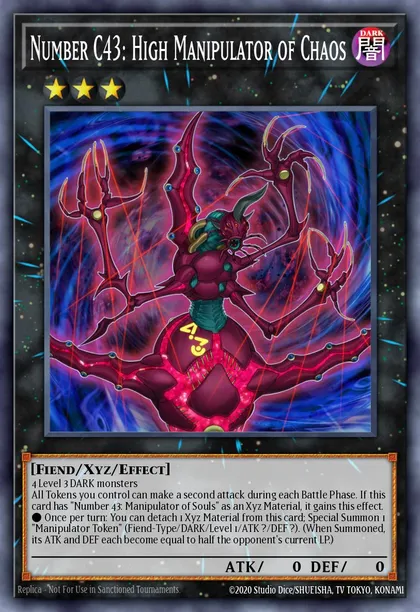 Number C43: High Manipulator of Chaos