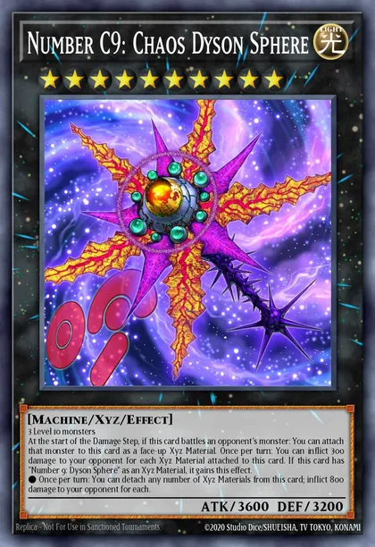Number C9: Chaos Dyson Sphere