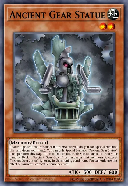 Ancient Gear Statue