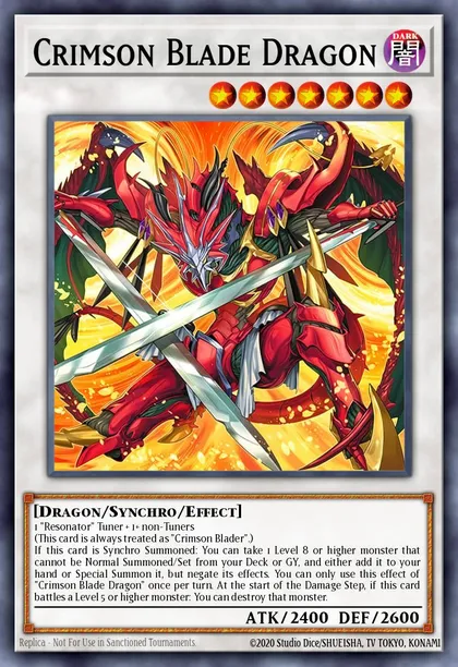 Crimson Blade Dragon
