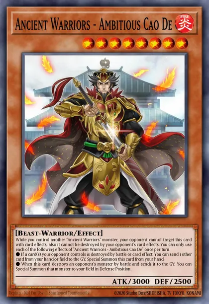 Ancient Warriors - Ambitious Cao De