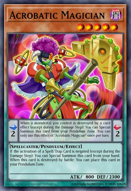 Acrobatic Magician