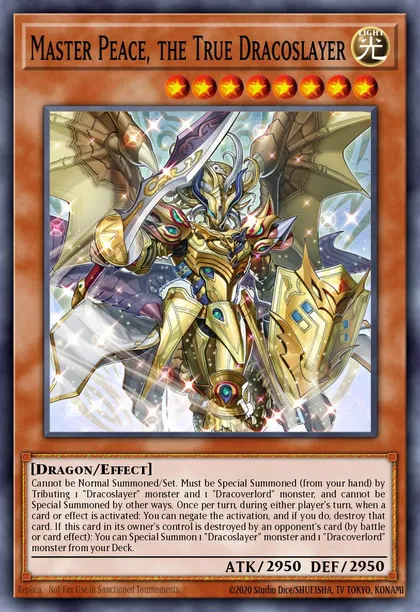Master Peace, the True Dracoslayer