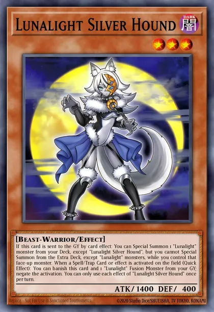Lunalight Silver Hound