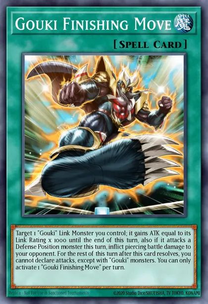 Gouki Finishing Move