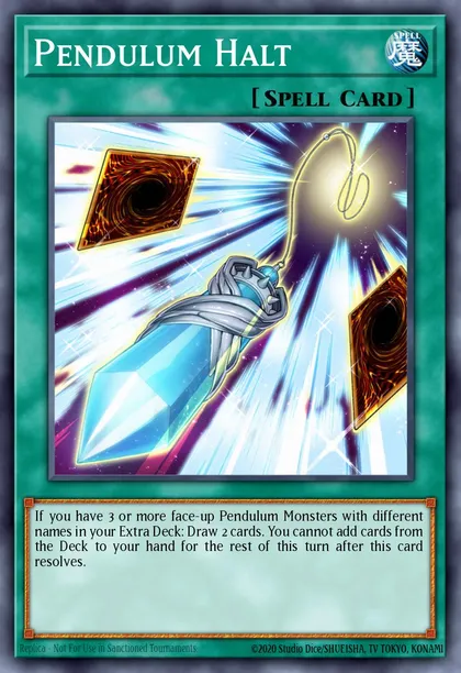 Pendulum Halt