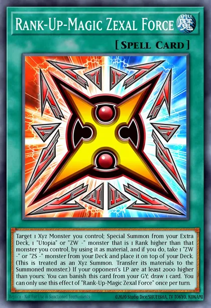 Rank-Up-Magic Zexal Force
