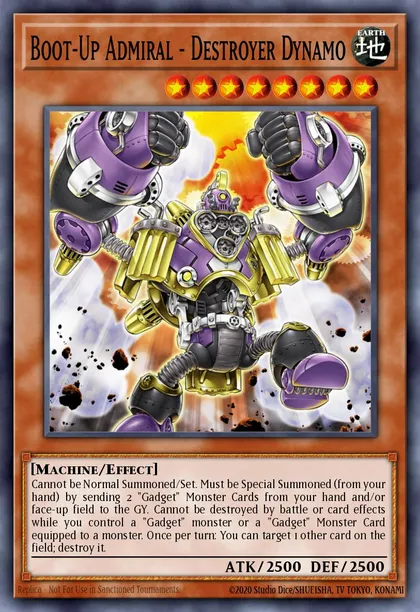 Boot-Up Admiral - Destroyer Dynamo
