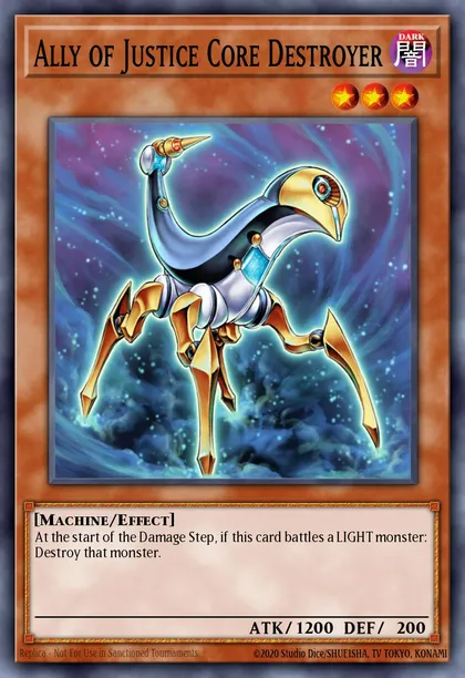 Ally of Justice Core Destroyer