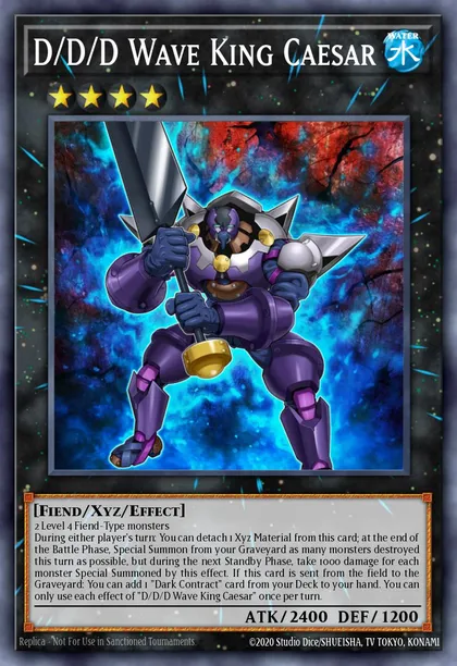 D/D/D Wave King Caesar