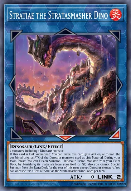 Stratiae the Stratasmasher Dino
