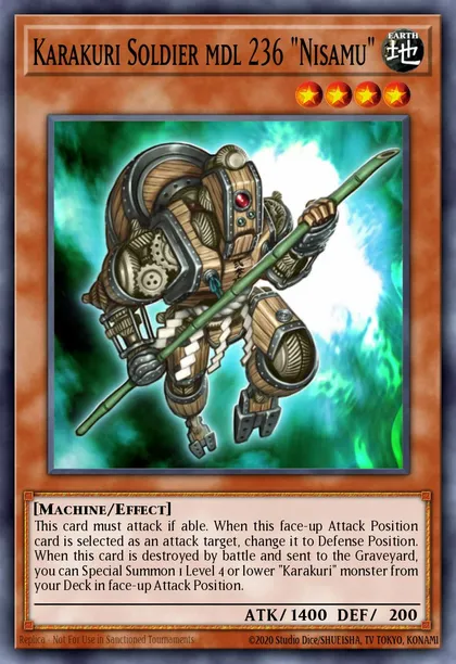 Karakuri Soldier mdl 236 "Nisamu"